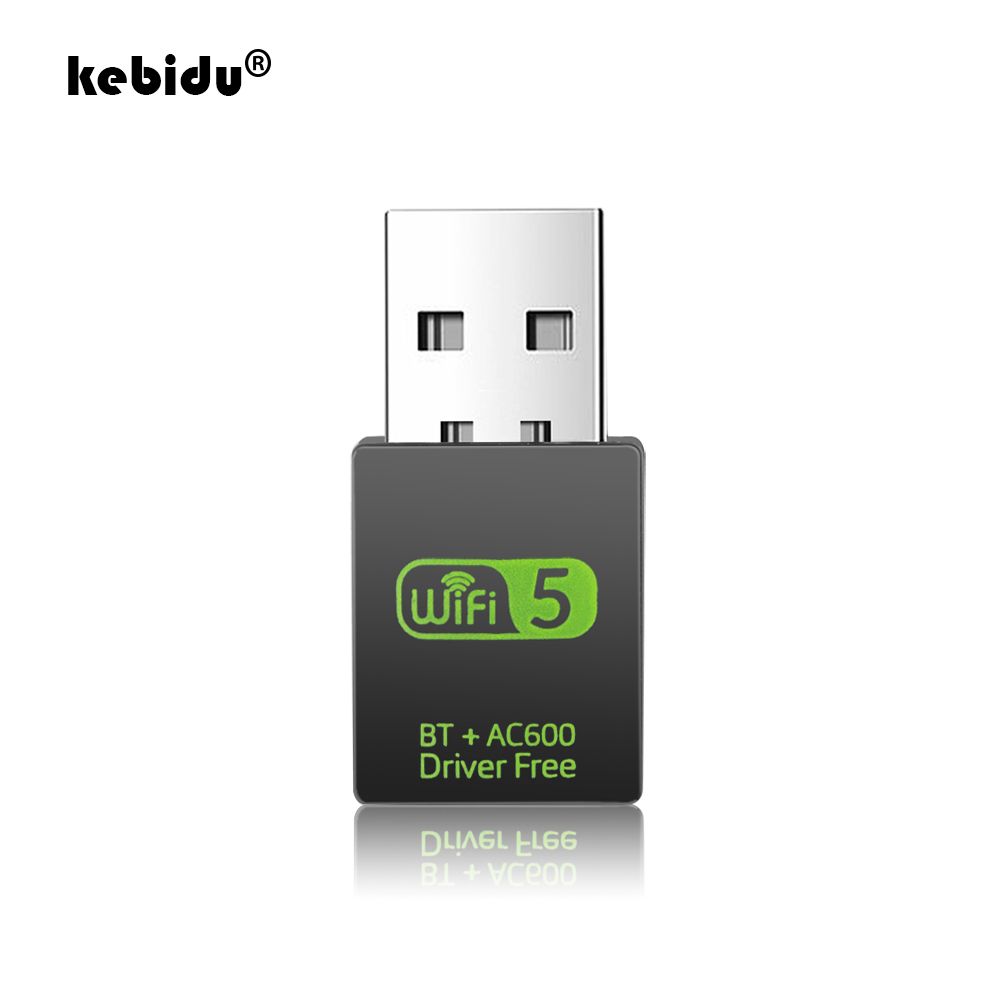 Wireless 600Mbps WiFi Adapter Bluetooth Receiver Adapter