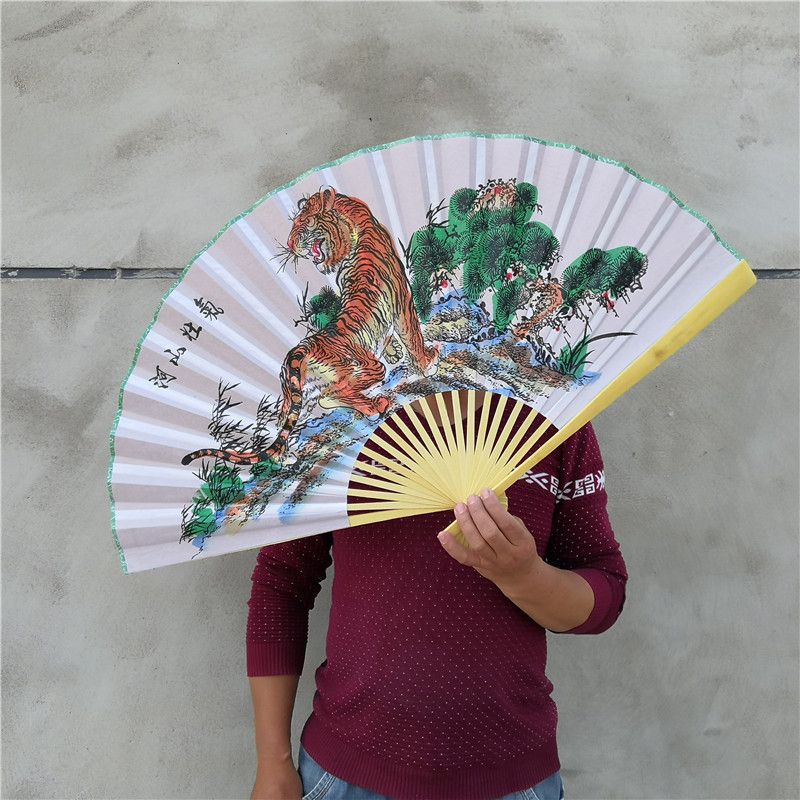 Fan Fan Hanging Technology Wall Cos 0.9m*0.5m Folding Hang Super Rice Fan Prop Decoration Fan Fan Sensu Fan Decoration