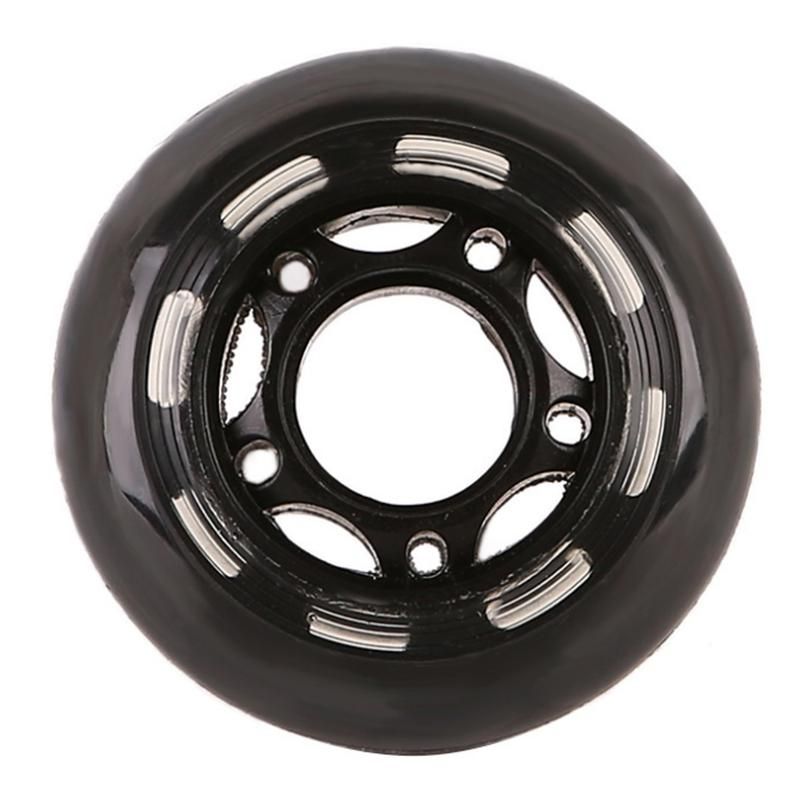 4Pcs Rubber Wheels Anti-Skid Mute Wear-Resistant Roller