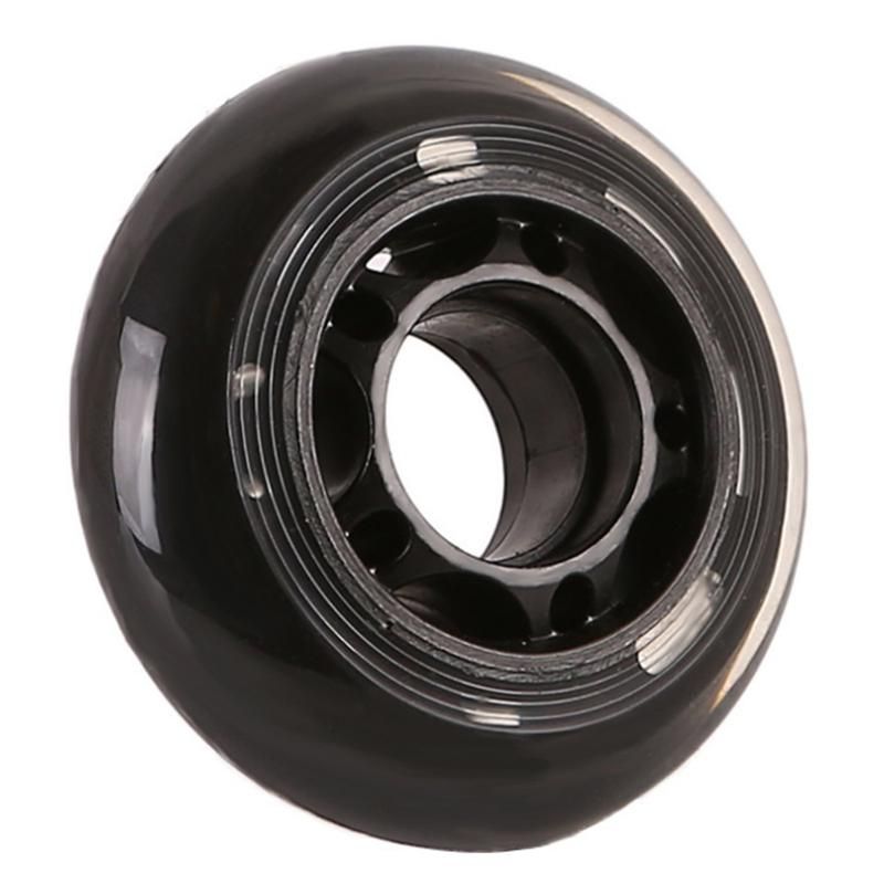 4Pcs Rubber Wheels Anti-Skid Mute Wear-Resistant Roller