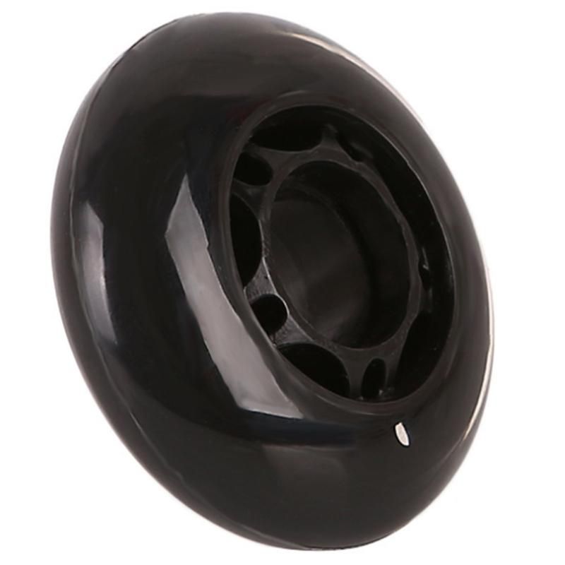4Pcs Rubber Wheels Anti-Skid Mute Wear-Resistant Roller