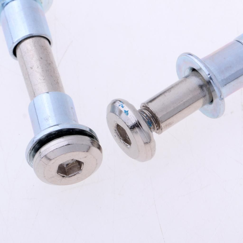 8pcs Inline Skate Screw And Spacers Axle Bolts Skate Wheel