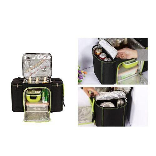 DENUONISS Outdoor Picnic Bag Ice Pack Insulation Bag Cooler