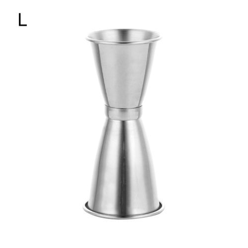 Double Shaker Cup Cocktail Jigger  Measuring Tool