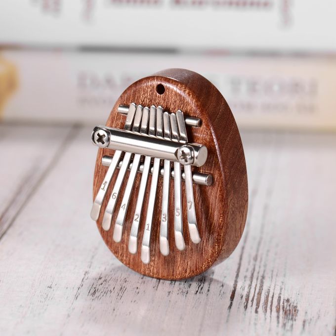 8 Keys Mini Thumb Piano Finger Percussion Kalimba