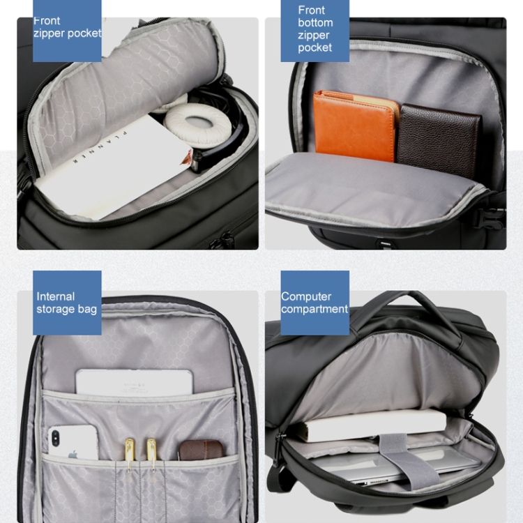 OUMANTU 2023 Large Capacity Men Laptop Backpack
