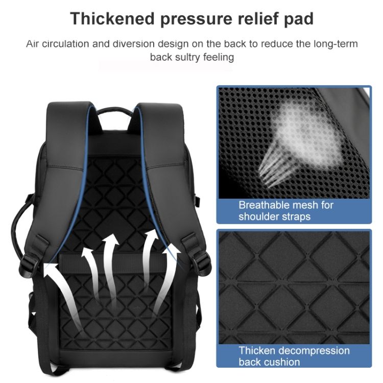 OUMANTU 2023 Large Capacity Men Laptop Backpack
