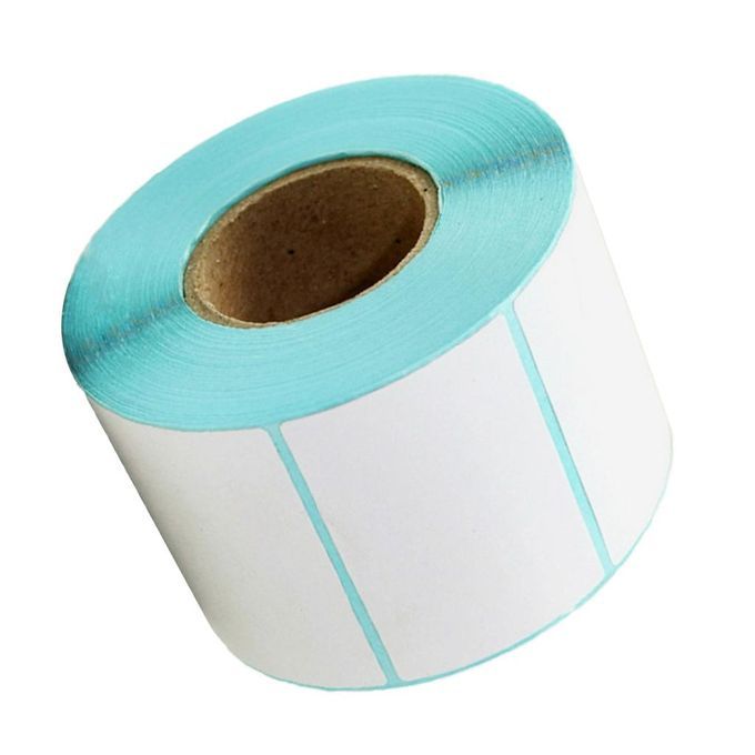 500 Pieces 70x50mm Blank White Thermal Labels Self Adhensive Sticker