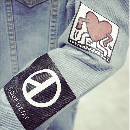 Solid Coat Casual Slim Mens Denim Jacket Bomber