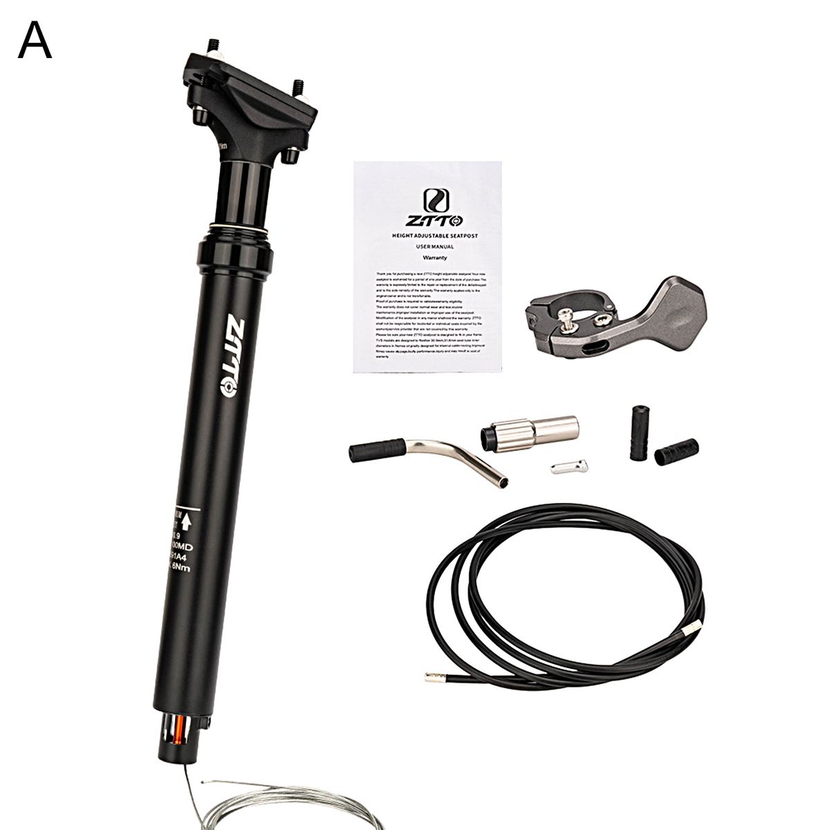 1 Set Seat Tube Shock Absorbing Seat Tube A