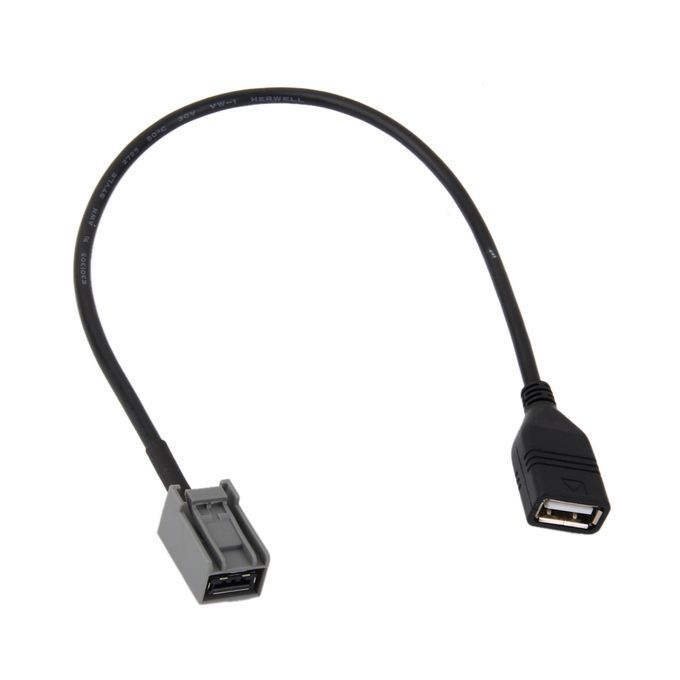 Car Speaker USB Input Port Socket Cable Connector For Honda Accord