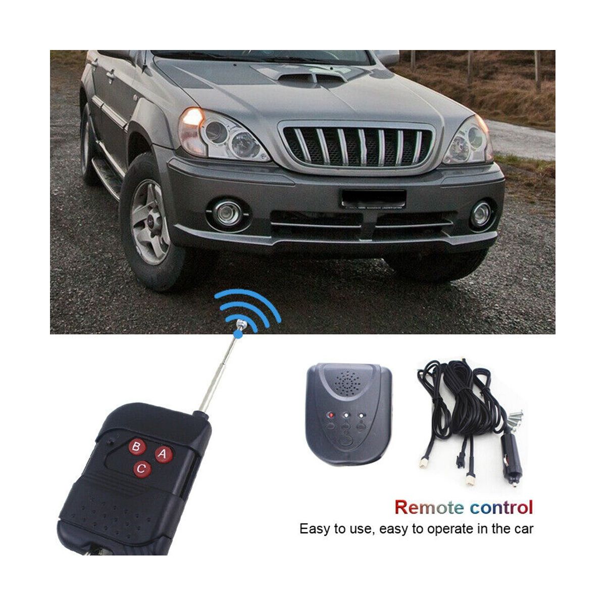 US License Plate Roller Shutter Cover Remote Hide Cover 2PCS