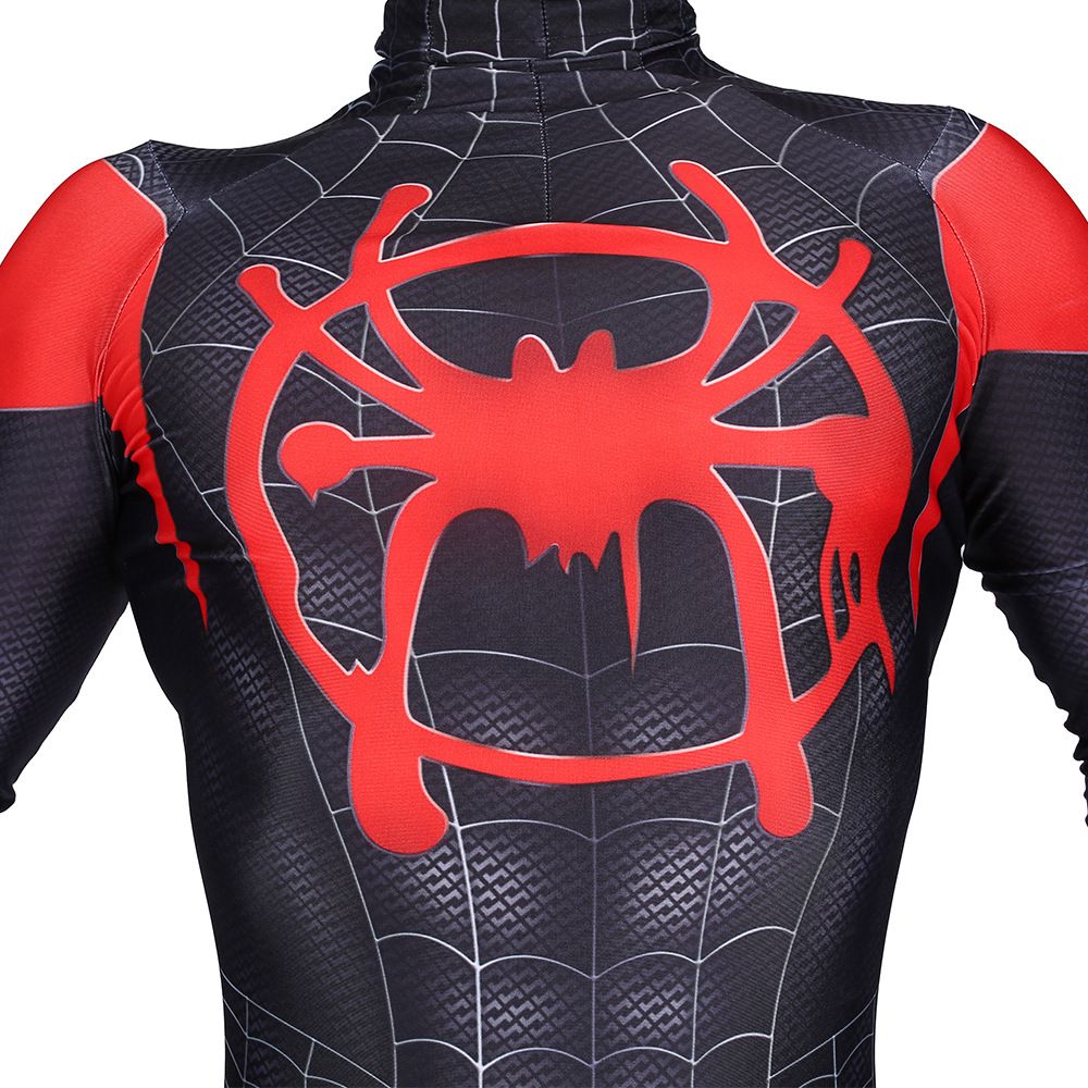 Kids Spider Man Into The Spider-Verse Cosplay Bodysuit