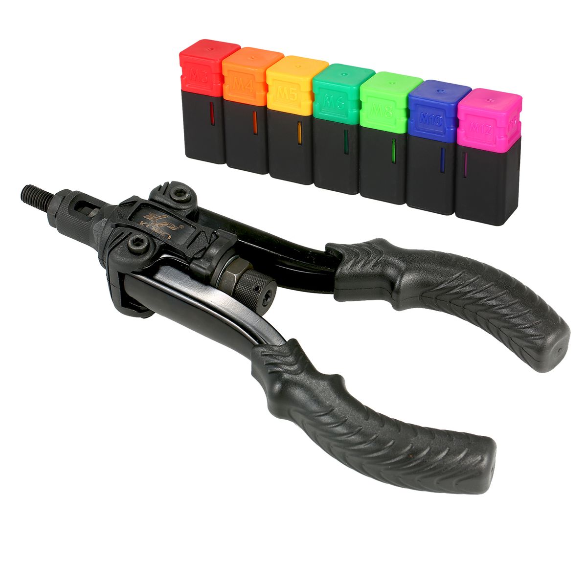 Professional Rivet Nut Tool 11in Manual Riveter Threaded Nut
