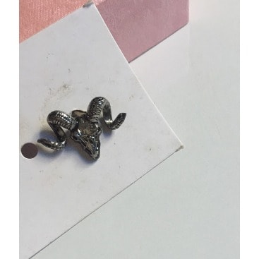 Men's Pin Badge Bull Brooches
