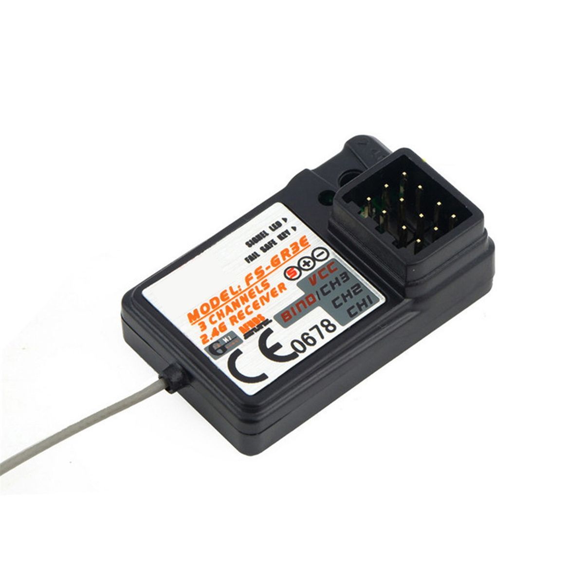 1 Set RC Car Receiver Radio Control Car 3CH 2.4G Receiver