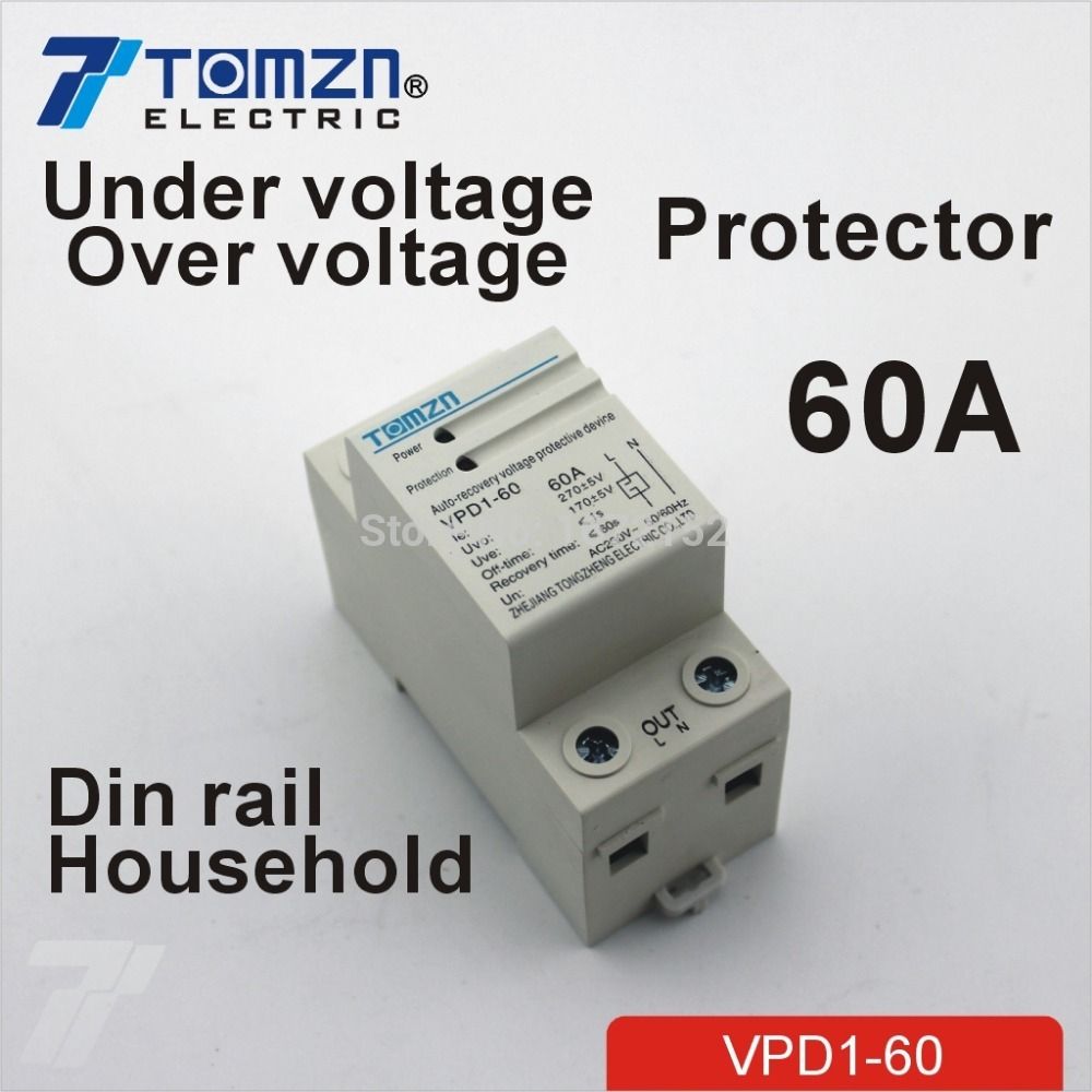 60A 230V Household Din Rail Automatic Recovery Reconnect
