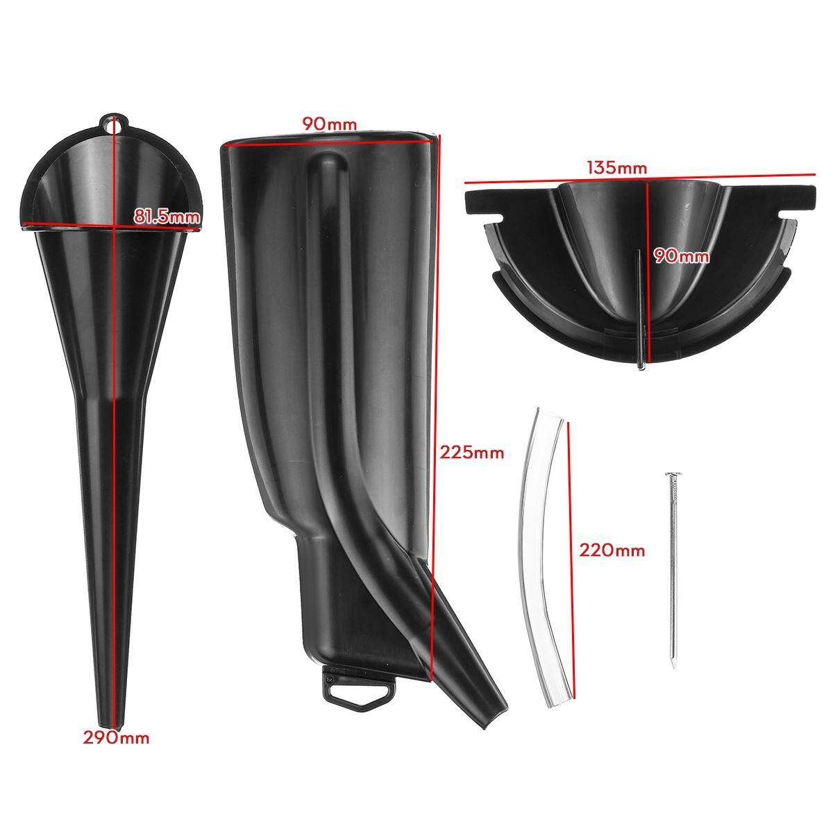 3pcs Crankcase Fill+Primary Case Oil Fill+Drip-Free Oil Funnel Kit For Harley