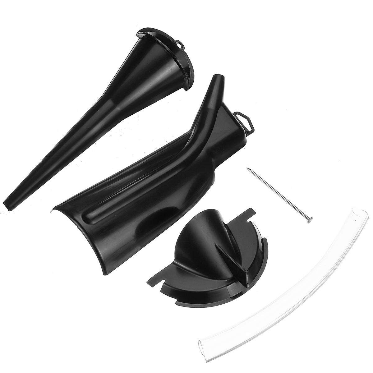 3pcs Crankcase Fill+Primary Case Oil Fill+Drip-Free Oil Funnel Kit For Harley