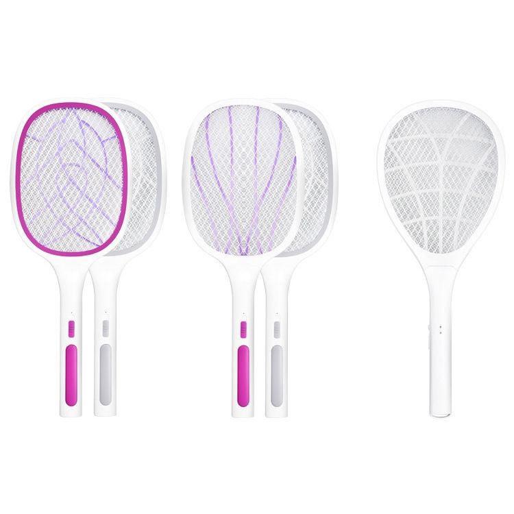 Mosquito Swatter , Colour: LEDx6 Gray (Base Charging)