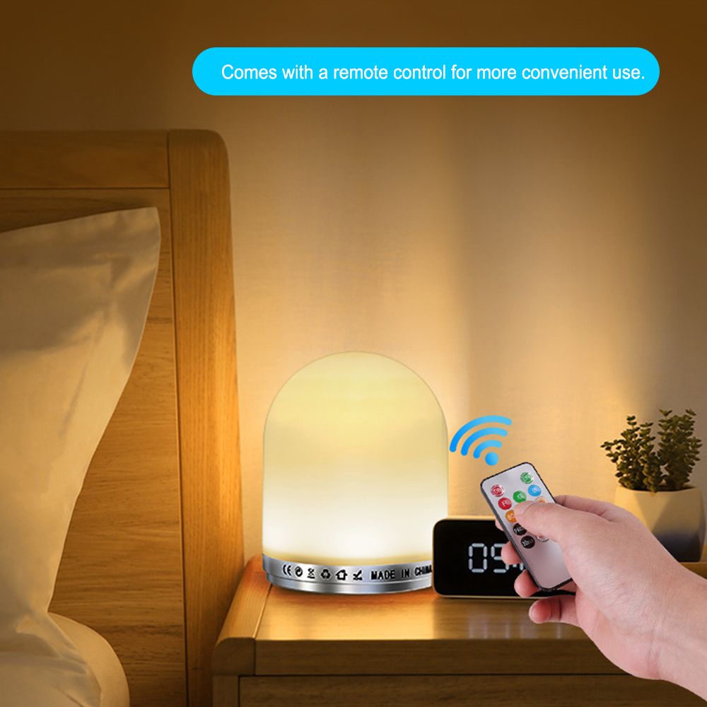Led Night Light USB Rechargeable RGB Nightlight For Baby