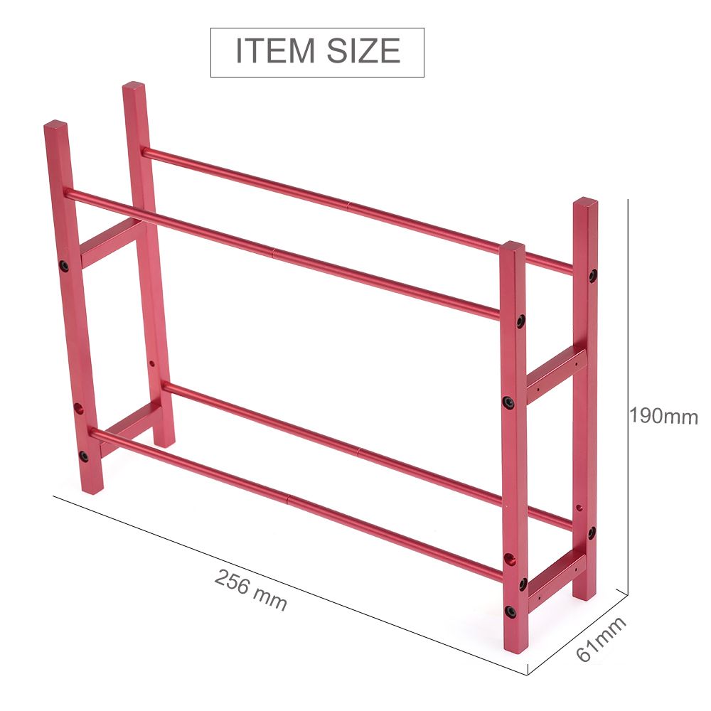 1.9 Inch Wheel Rim Tire Storage Rack Metal For 1/10 RC