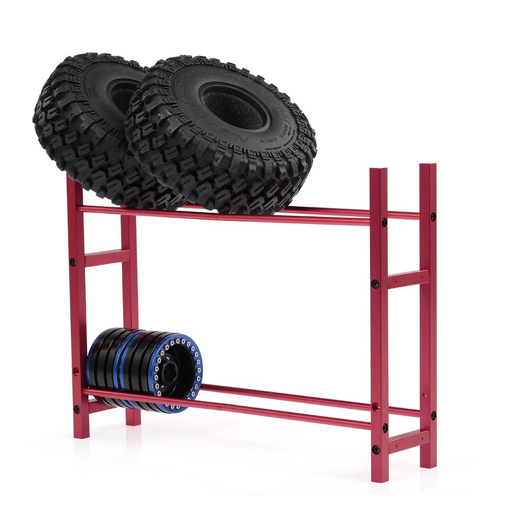 1.9 Inch Wheel Rim Tire Storage Rack Metal For 1/10 RC