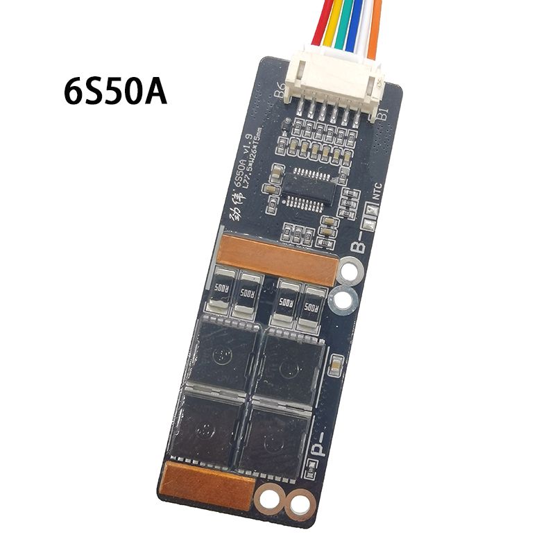 NTC 6S 7S 10S 24V 30A 40A 50A Li-ion Lithium Battery Protection Board 25.2V 29.4V BMS Vacuum Cleaner Car Washer Electric Drill-6S 30A NTC