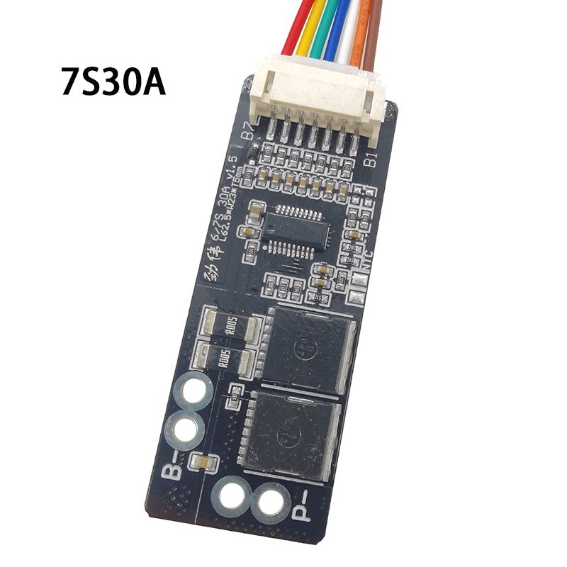 NTC 6S 7S 10S 24V 30A 40A 50A Li-ion Lithium Battery Protection Board 25.2V 29.4V BMS Vacuum Cleaner Car Washer Electric Drill-6S 30A NTC