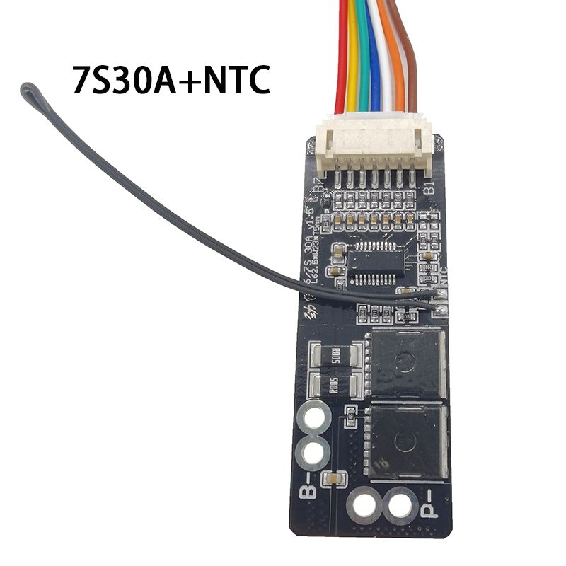 NTC 6S 7S 10S 24V 30A 40A 50A Li-ion Lithium Battery Protection Board 25.2V 29.4V BMS Vacuum Cleaner Car Washer Electric Drill-6S 30A NTC