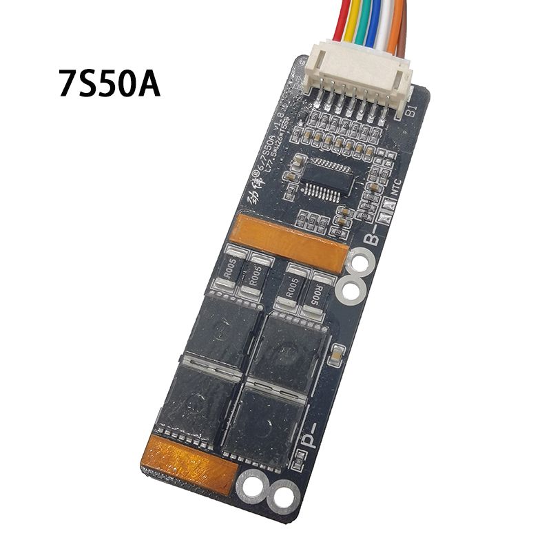 NTC 6S 7S 10S 24V 30A 40A 50A Li-ion Lithium Battery Protection Board 25.2V 29.4V BMS Vacuum Cleaner Car Washer Electric Drill-6S 30A NTC