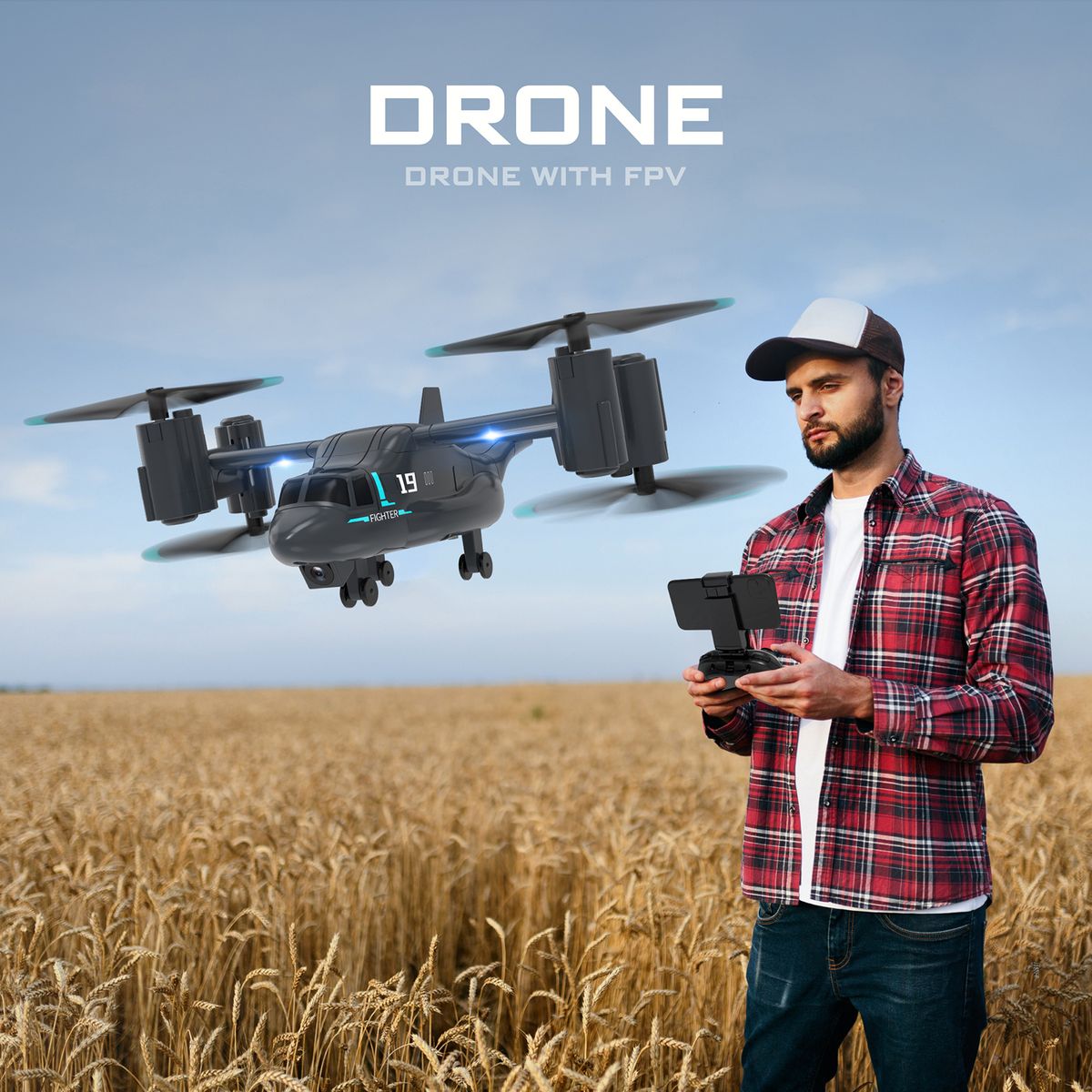 RC  With Camera 720P Land Mode Auto Hover Headless Mode One