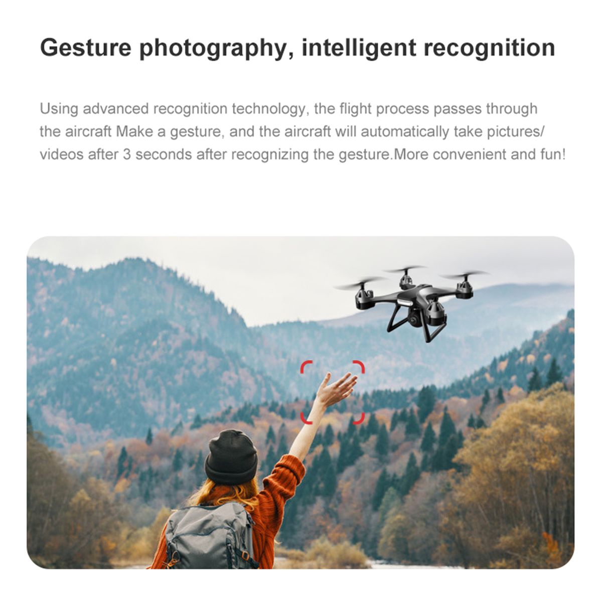 Remote Control  With Camera 4K Remote Control Quadcop-ter