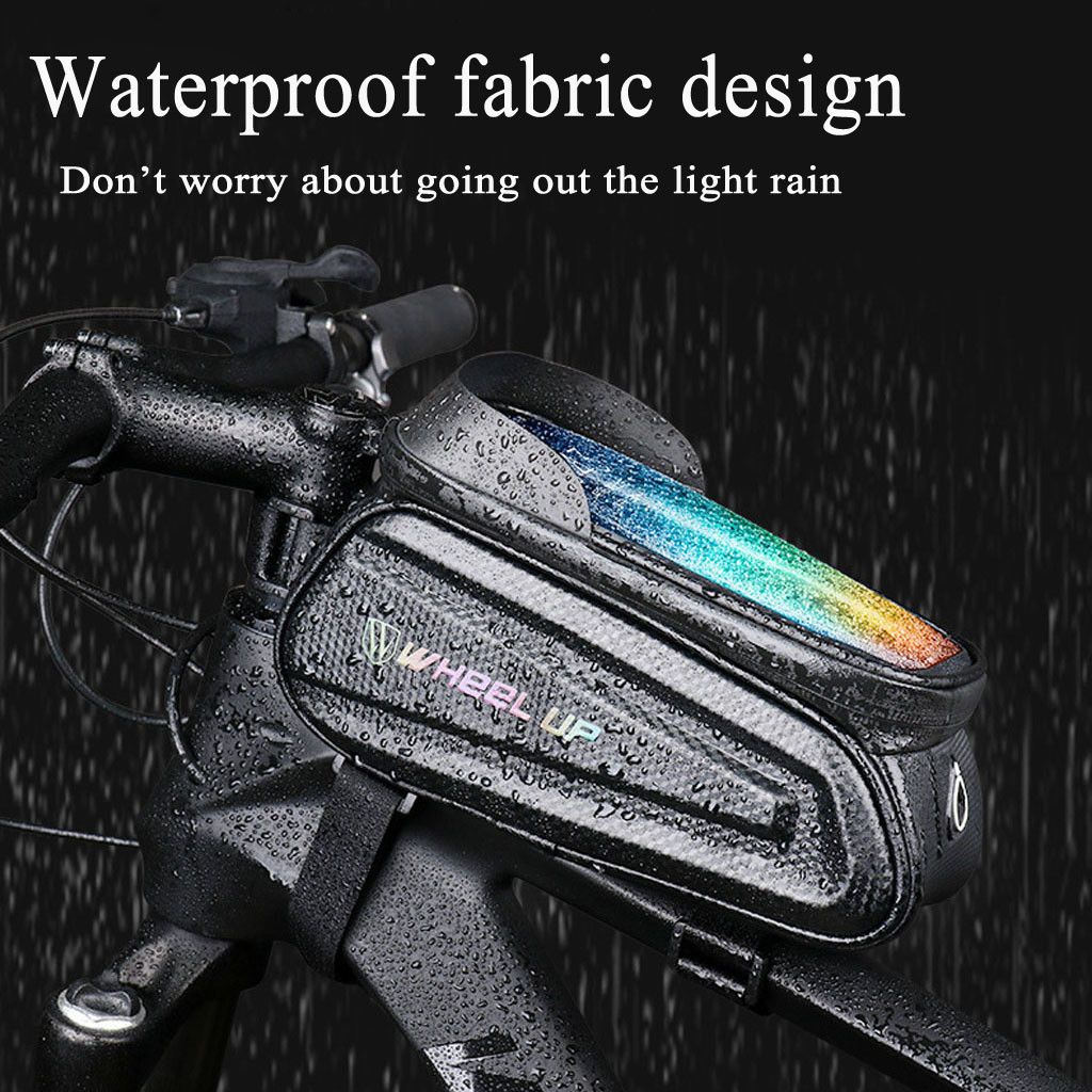 6.5 Inch Bicycle Phone Holder Stand Bike Front Frame Bag