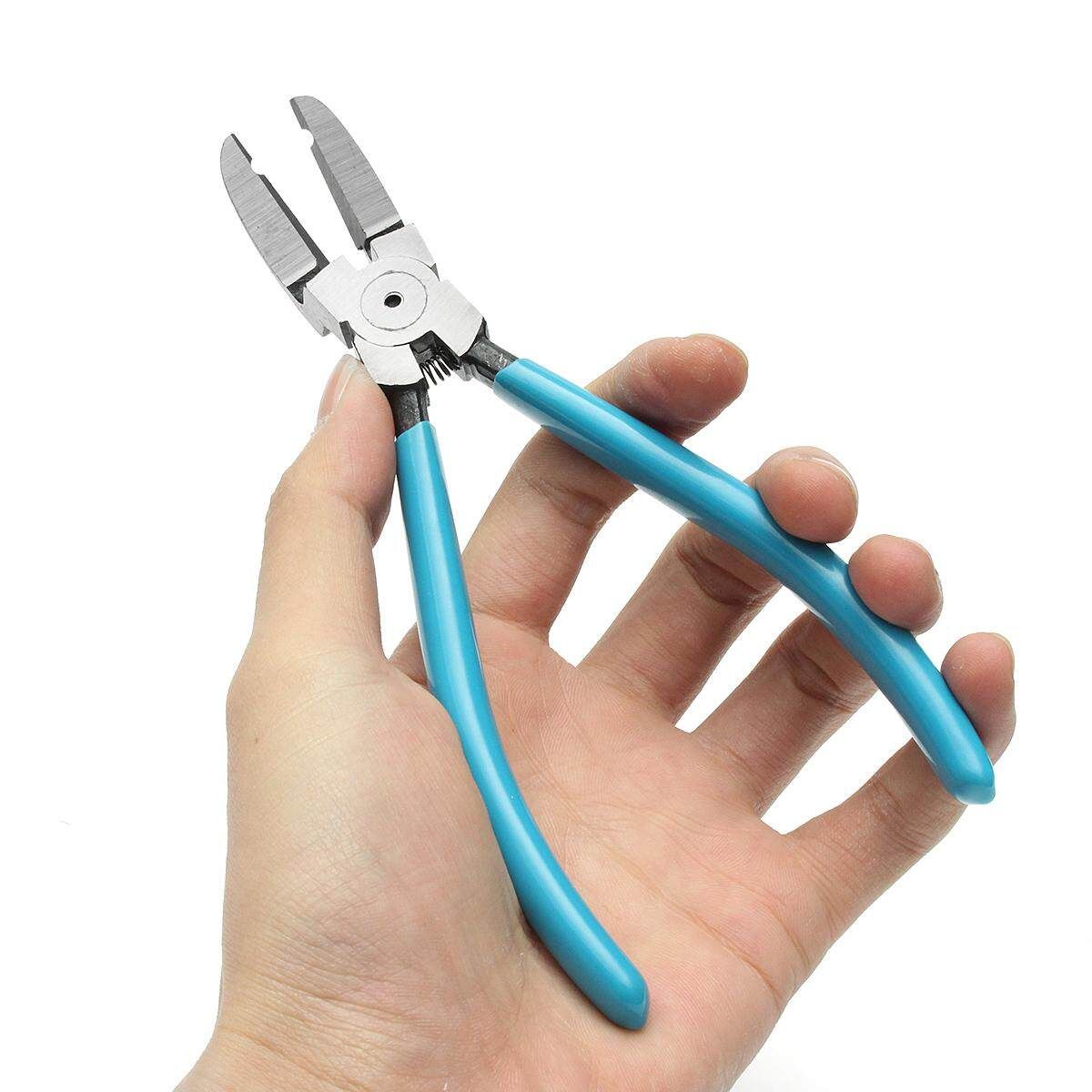 415pcs Push Pin Rivet Bumper Panel Clip Retainer Fastener+Pliers Tool For Ford