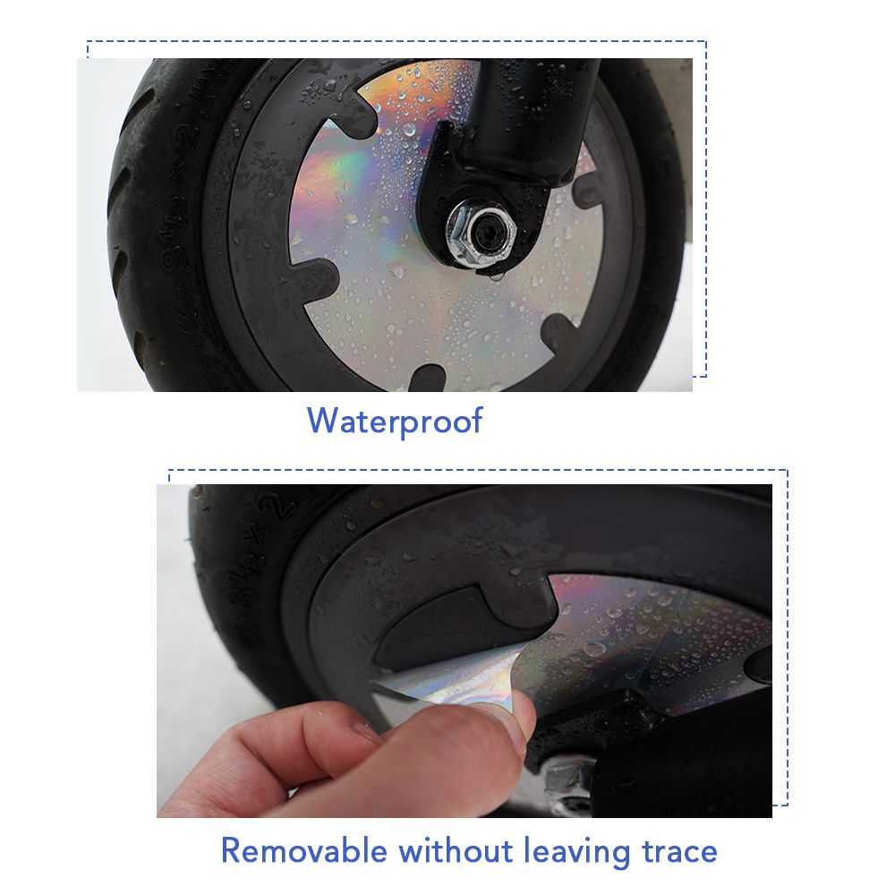 1 Pair Electric Scooter Anti-scratch Protection Sticker