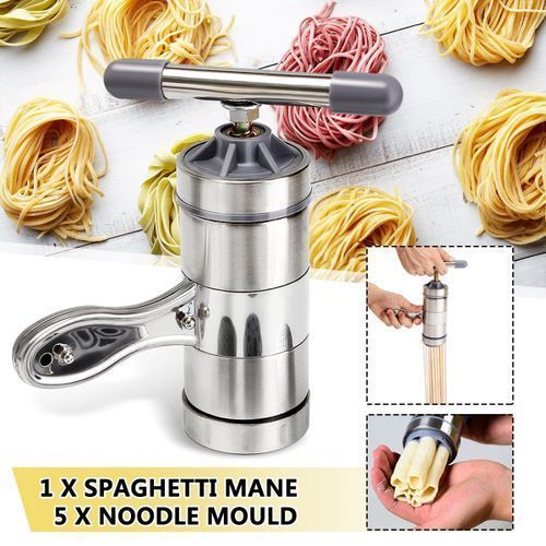 Steel Pasta Noodle Maker Fruit Juicer Press Spaghetti Manual