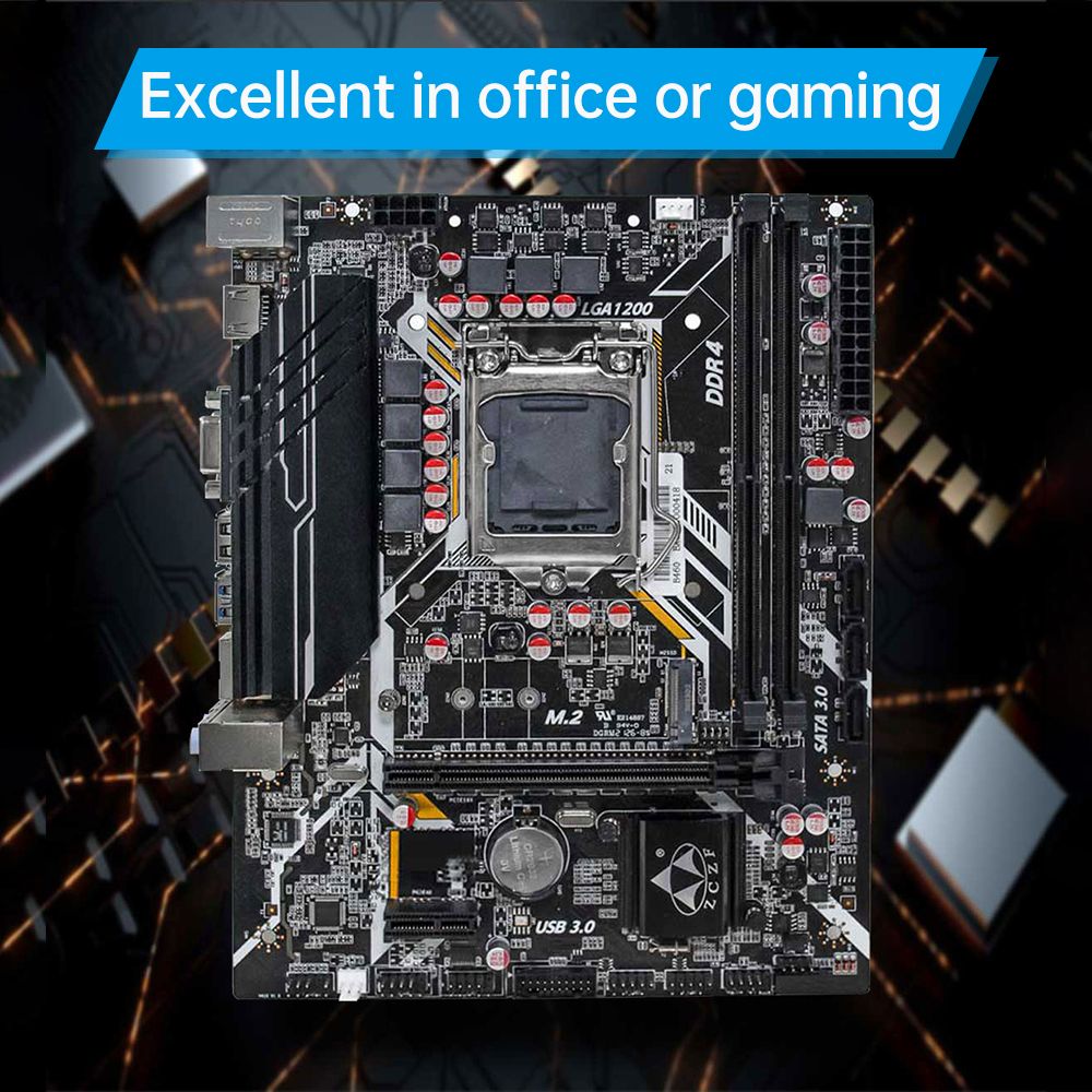 H410 Gaming Motherboard 2666MHz Frequency LGA1200(Intel 10th