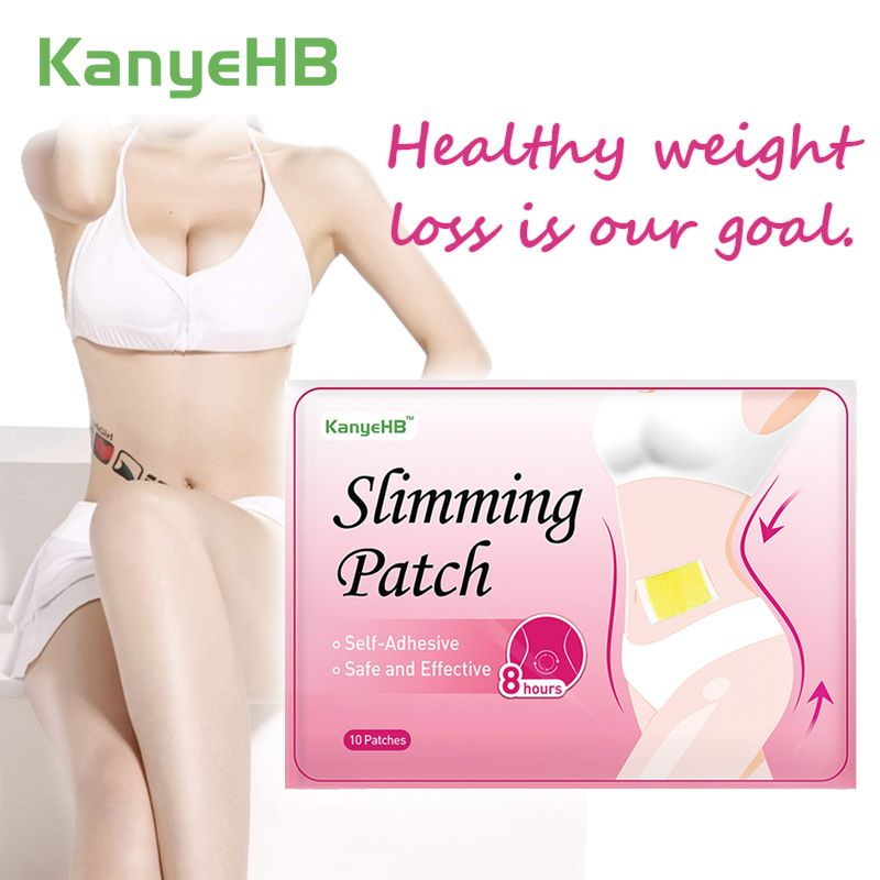 Navel Chinese Weight Fat 40/60/80/100pcs Slimming Natural Burning Herbs Patches Adhesive Body Loss Paste Shaping Detox Patch