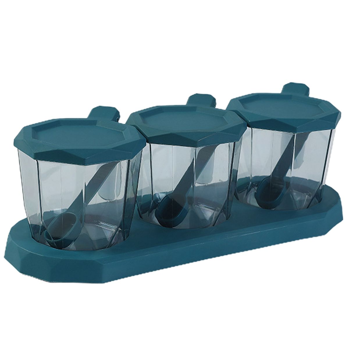 Spice Organizer Transparent Transparent Spice Organizer Blue
