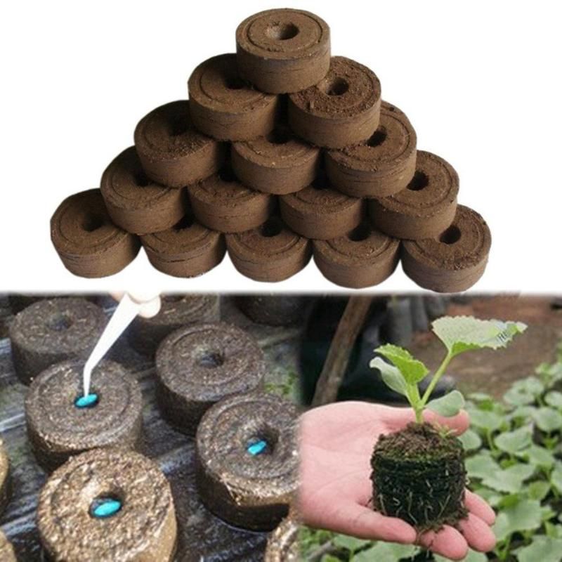 1510pcs Nursery Soil Block Garden Flowers Planting The