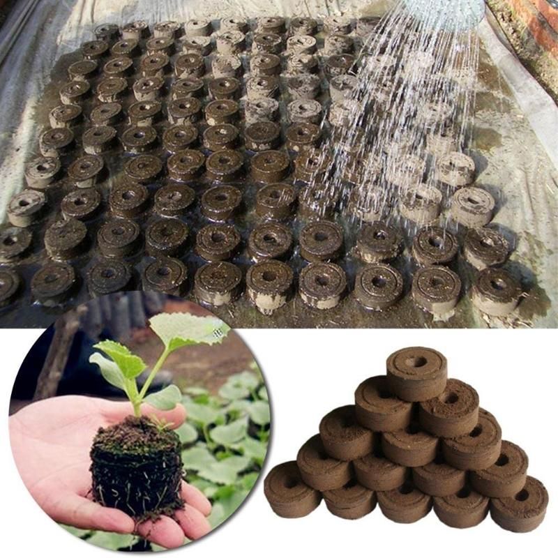 1510pcs Nursery Soil Block Garden Flowers Planting The