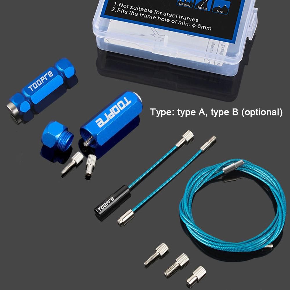Bike Internal Cable Routing Tool Quick-release Bicycle Internal Wiring Tool Bike Frame Internal Wire Routing Tool Bike Repairing and Maintenance Accessory