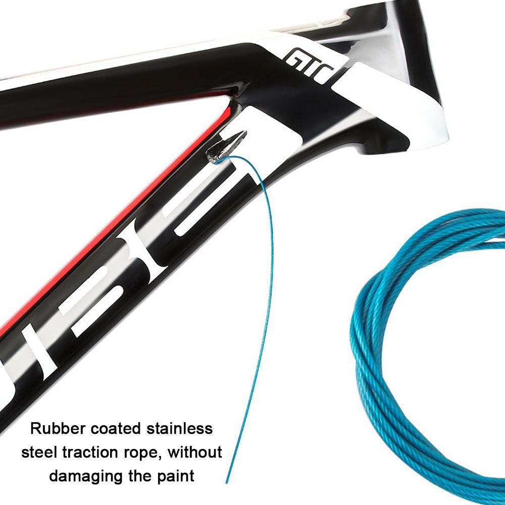 Bike Internal Cable Routing Tool Quick-release Bicycle Internal Wiring Tool Bike Frame Internal Wire Routing Tool Bike Repairing and Maintenance Accessory