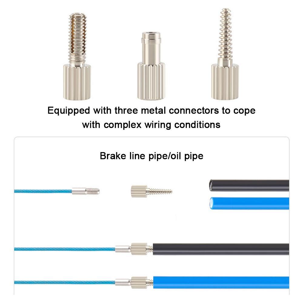 Bike Internal Cable Routing Tool Quick-release Bicycle Internal Wiring Tool Bike Frame Internal Wire Routing Tool Bike Repairing and Maintenance Accessory