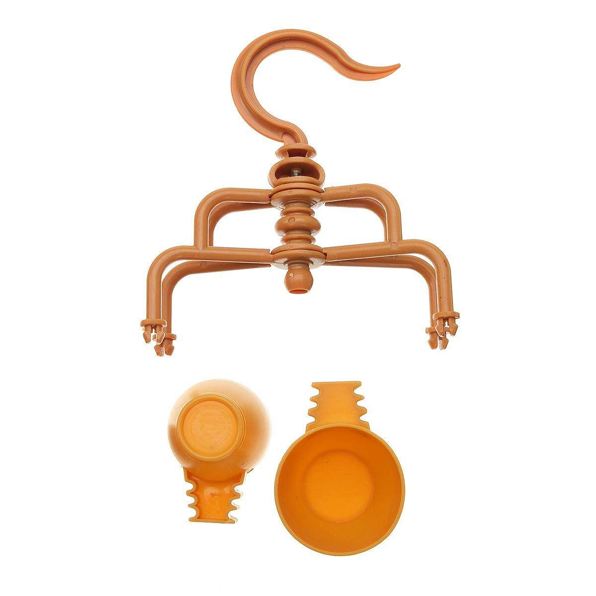 Bird Hanging Feed Holder Plastic Cage Tube PawMits Bird Feeding Cage Carrier