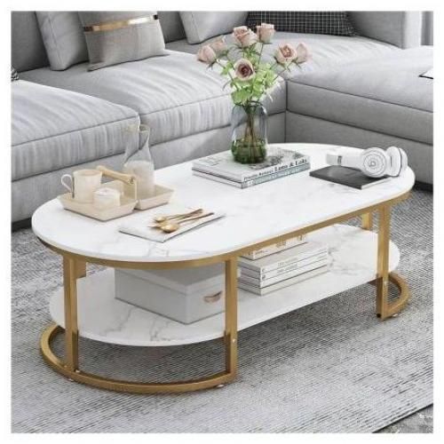 High Quality MDF Faux Marble Centre Coffee Table