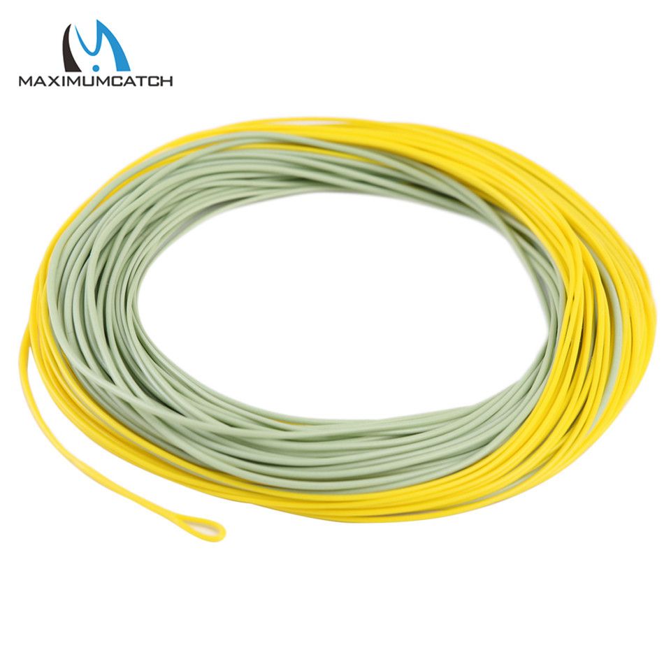 100 FT Smooth Casting Fly Fishing Line 2wt-9wt Weight Forward Floating Fly Line With
