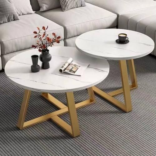 Luxury Nordic MDF(Faux Marble) Center Table