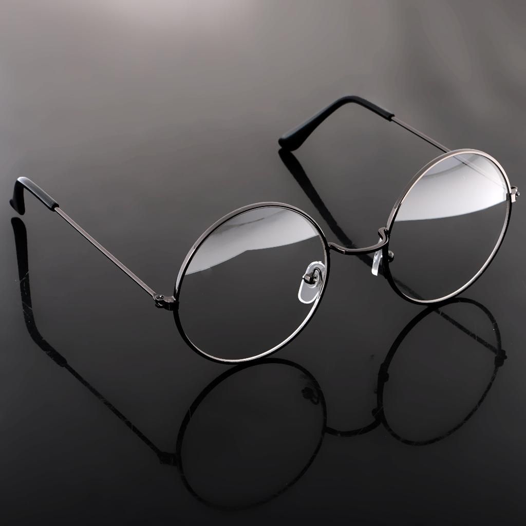 Fashion Round Eye Glasses. Myopia Glasses Grey